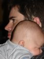 2005-04-22 sleepy time with daddy